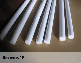 Фторопласт стержень 15 L=1000